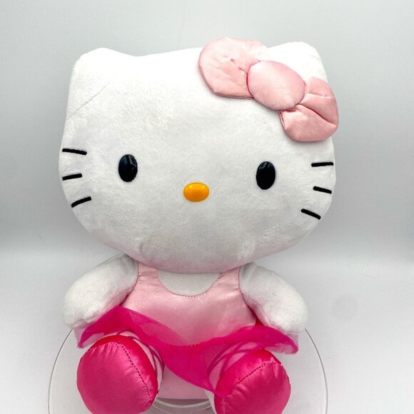 TY Beanie Baby Sanrio Hello Kitty Ballerina plush with Pink Tutu 11 inches - Picture 1 of 10